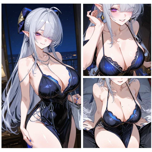 Velina (Zenless Zone Zero) – Evening Gown 【50 pics in ZIP】