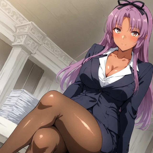 [20250214投稿分]「バリキャリ上司レンちゃんと押しだけは強い後輩くん」全差分イラスト