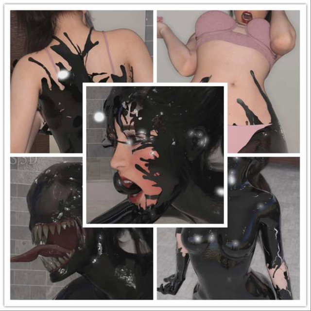 Lara venom 01: Detailed attachment process [ Niche Art Support]