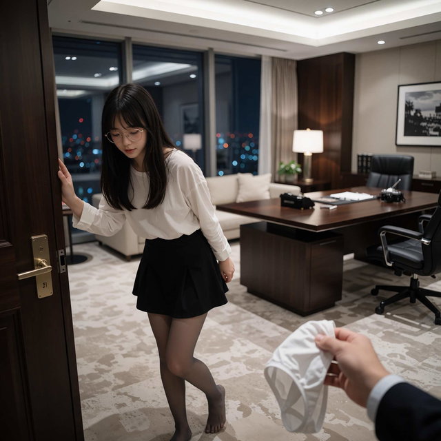 【潜规则】新来的秘书是应届女大学生【real画风】（26-10-04）