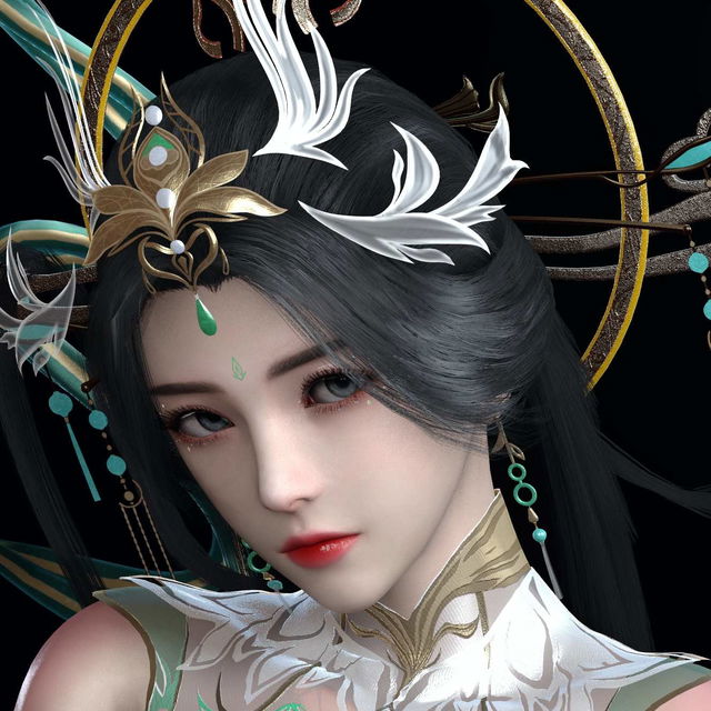 ★新品★【全程声优中文配音150分钟】完美世界柳神绿母NTR动画VAM版