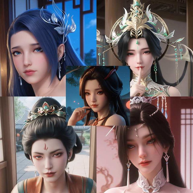 剑来南簪/柳神/南宫仙儿/阿银32个动态+部分图片【附赠几张龙娇男】