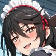 Velvet  maid costume