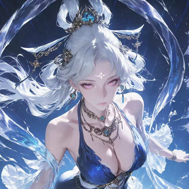 【Epoch】王者荣耀同人-嫦娥“落星盏”-AICG