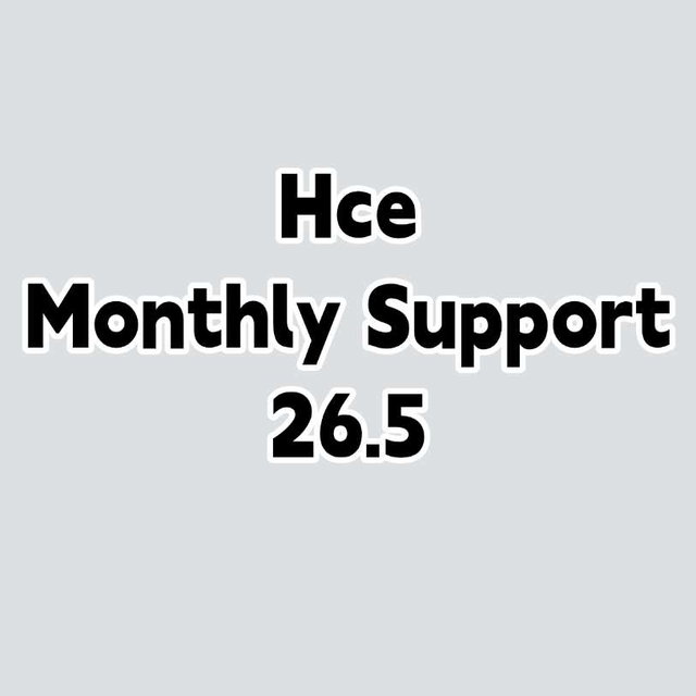 【Hce】Monthly Support 26.5