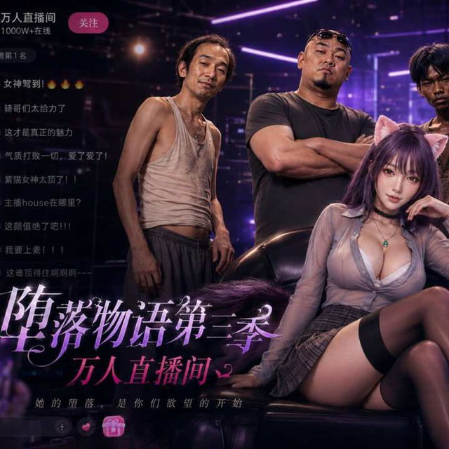 《堕落物语系列之万人直播间》 全片完整版