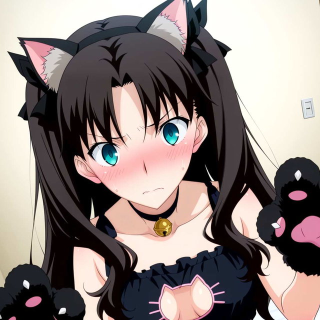 遠坂凛 猫下着 Rin Tohsaka Neko [276] PCS