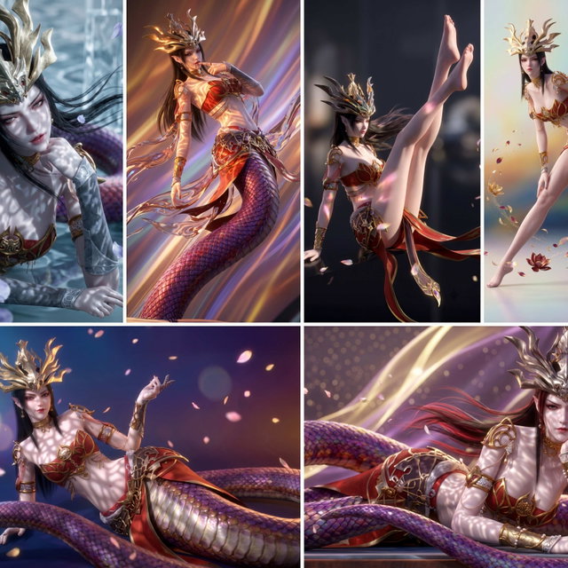 美杜莎蛇神体-斗破苍穹