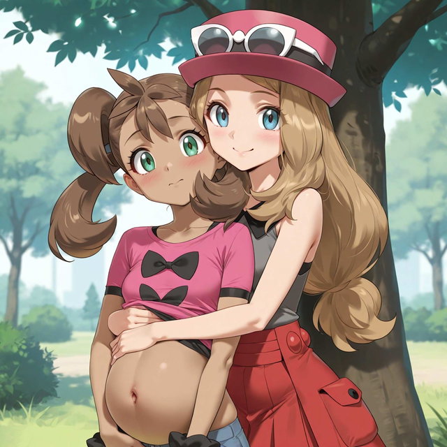 Serena x Shauna (futa)