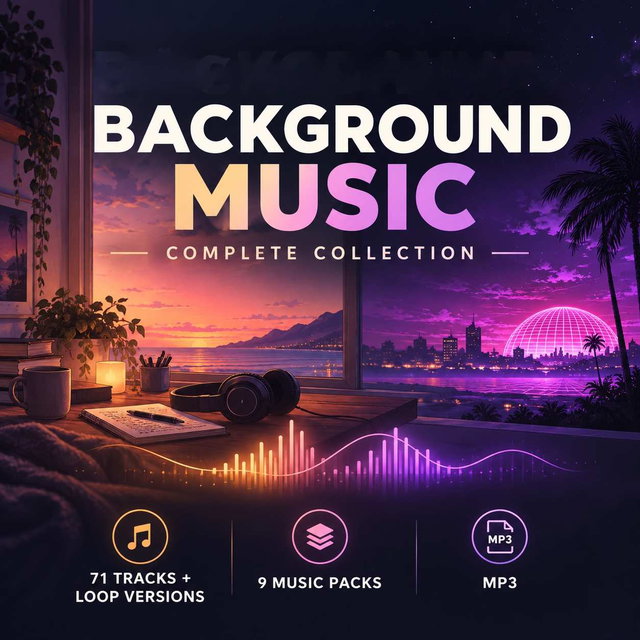 Background Music Collection — 71 Tracks + Loops
