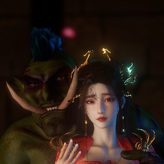 红袖和牛战士