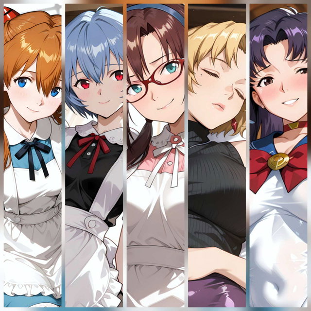 [AIイラストCG] Eva Girls 詰め合わせ Vol.4