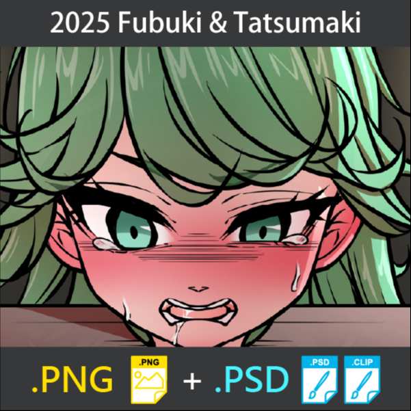2025 Fubuki & Tatsumaki (PNG+PSD)
