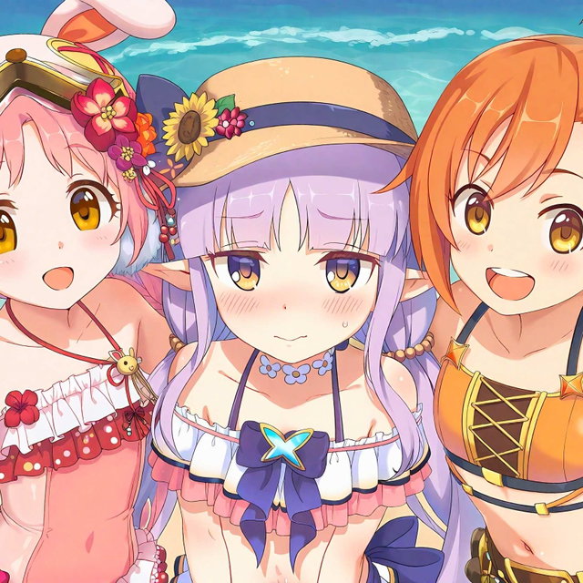 リトルリリカルの水着パーティー/LittleLyrical(Summer) 208P