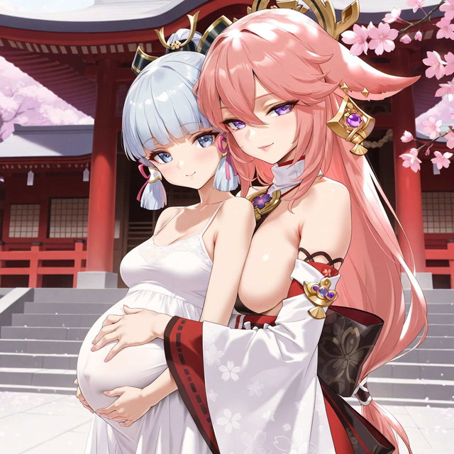 Yae x Ayaka (futa)