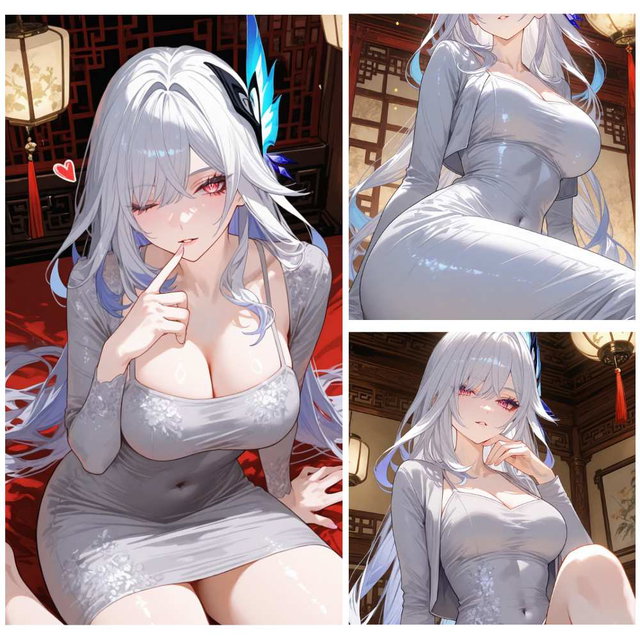 Skirk (Genshin Impact) – Dongtan Dress 【49 pics in ZIP】