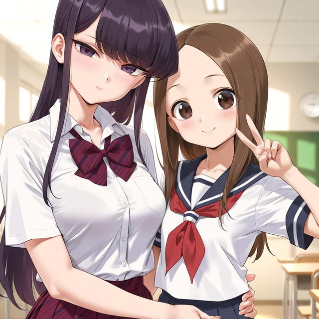 Komi-san x Takagi-san (futa)