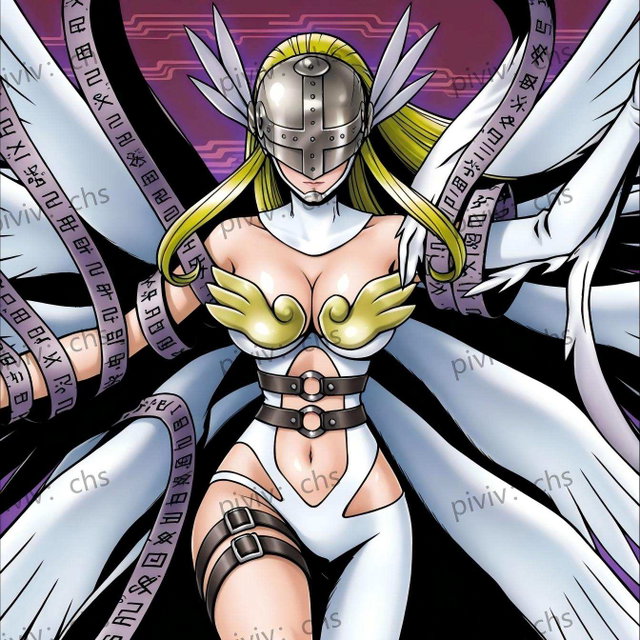 （指定）数码宝贝-天女兽第二版漫画卡片风167p+60s小视频