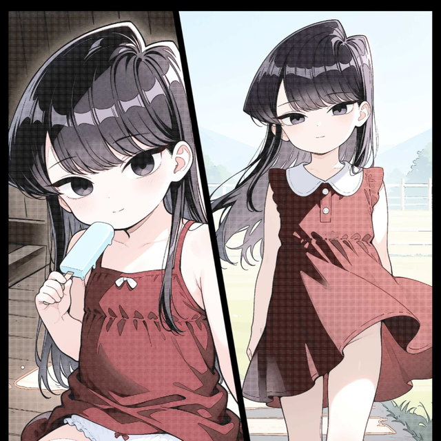 Smol Komi's farm day