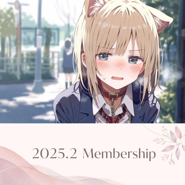 2025年2月分メンバーシップ投稿一式