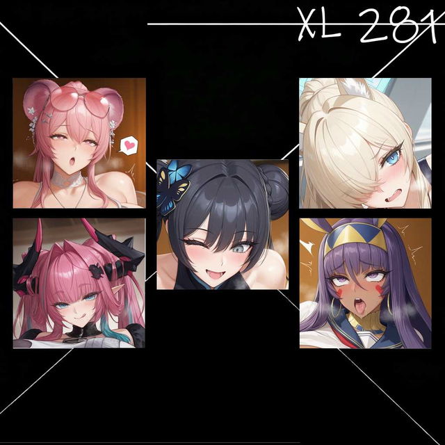 Supplementary XL280~284: Contains:4185 images/補正XL280~284：4185枚の画像を含む