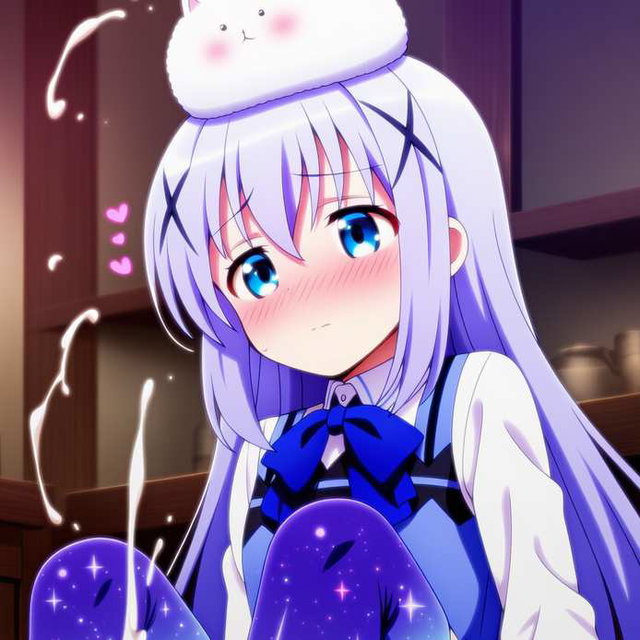 💙🤍香風智乃🤍💙