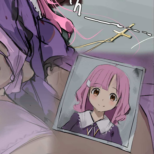 [Quick Sketch] がっこうぐらし!- 佐倉慈[20p]