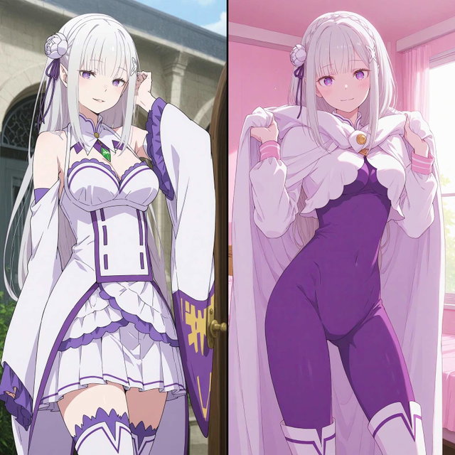 Emilia (ReZero) - Ice Flower