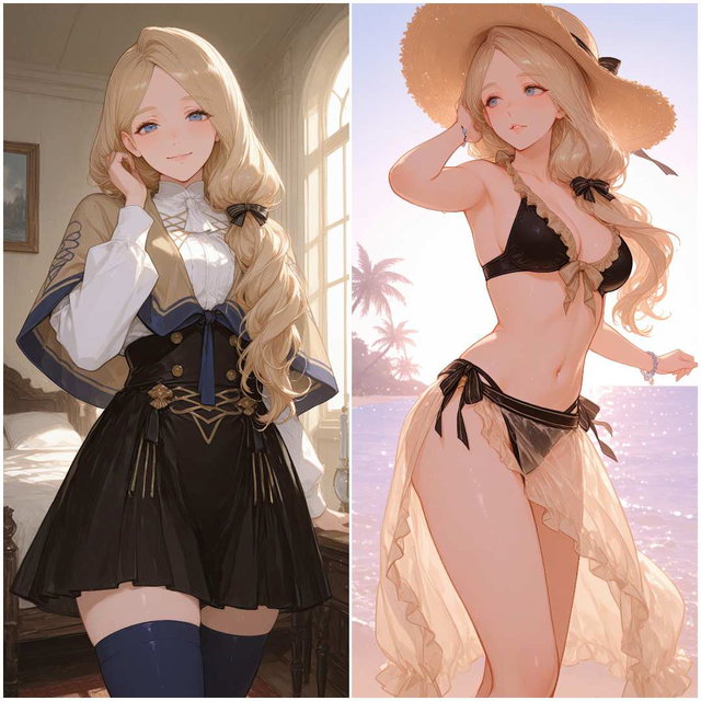 Mercedes (Fire Emblem) - Kindly Devotee | 2 Outfits