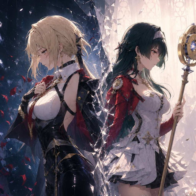 耀嘉音×伊芙琳·百合破坏