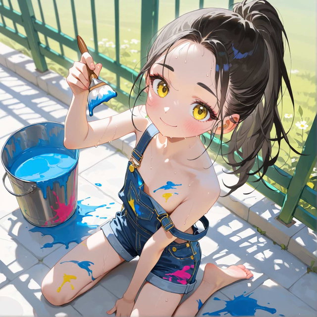 (643pic+160video) メダリスト - ボディペイント (Medalist - Body Paint)