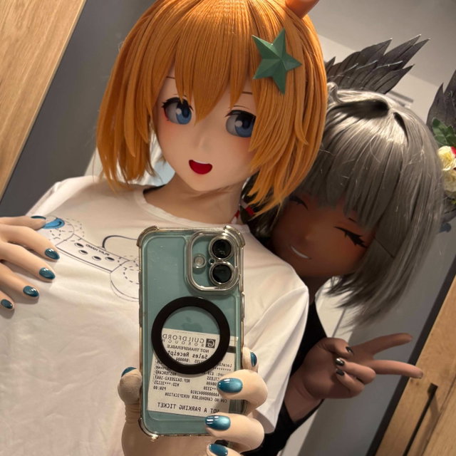 cuddling with kig on bed