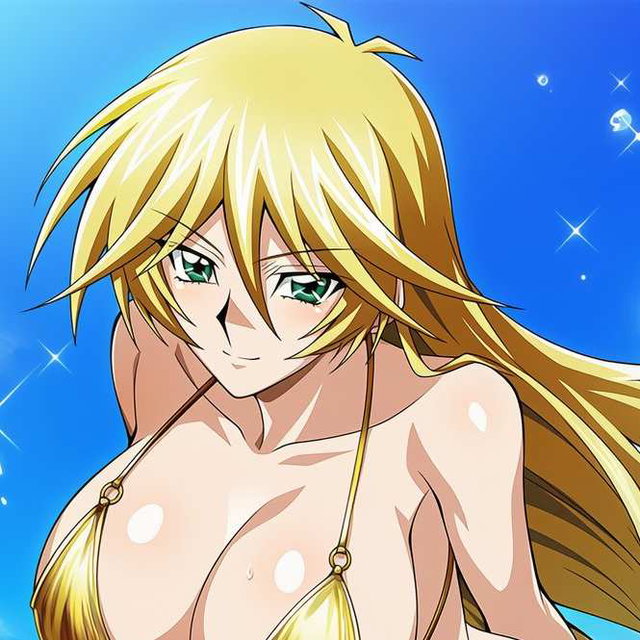 シェリー・ルブランの水着＆テニスウェアイラスト