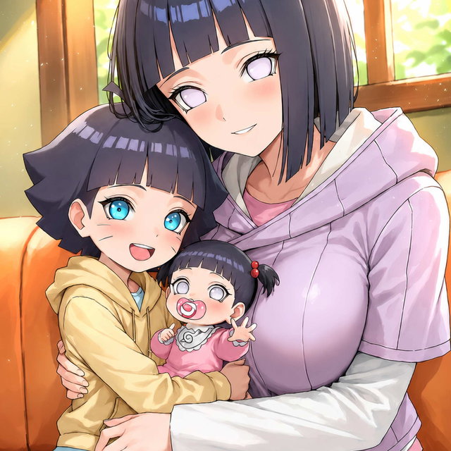 Hinata x Himawari (futa)