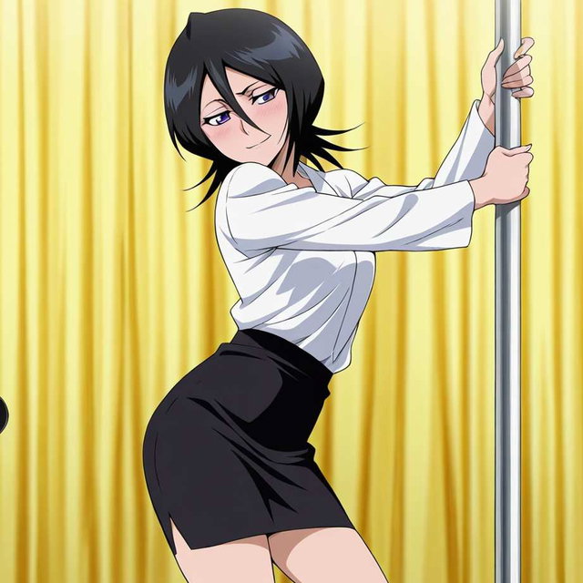 朽木ルキア ストリップ/ Kuchiki Striptease