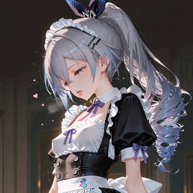 银狼女仆 
