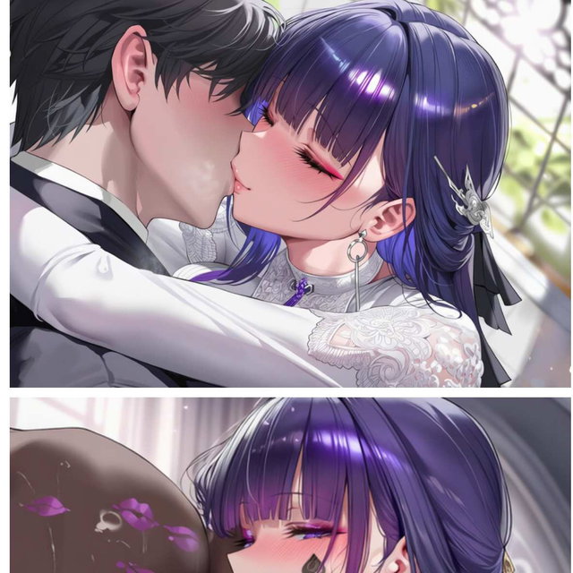 【配图小说】媚黑婚礼蜜月记①芽衣新婚篇