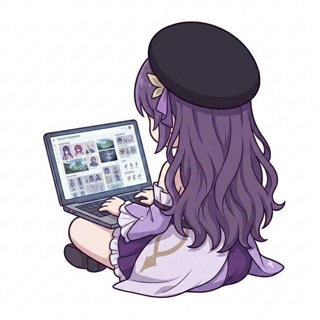 Dashboard Gallery & Novel Reader Key