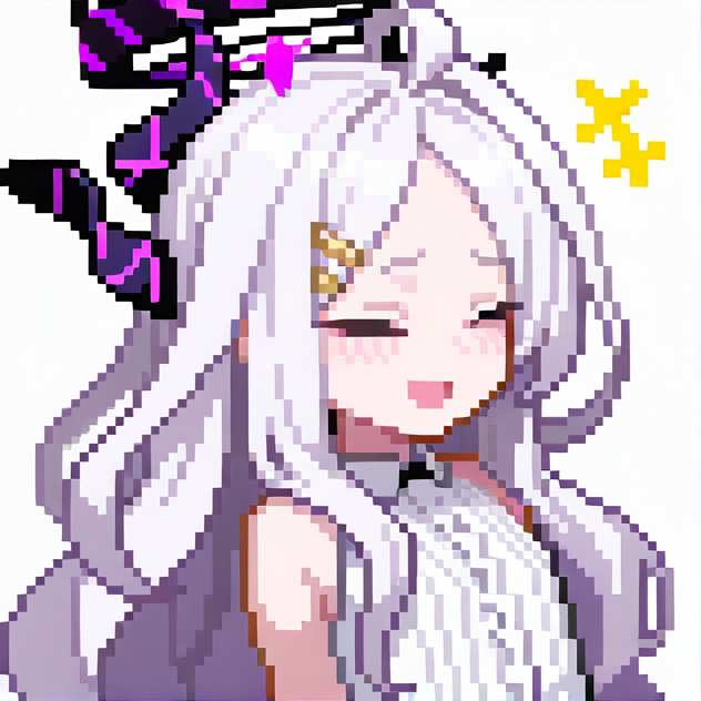 [Stickers/blue archive] Sorasaki Hina (空崎ヒナ)(pixel)