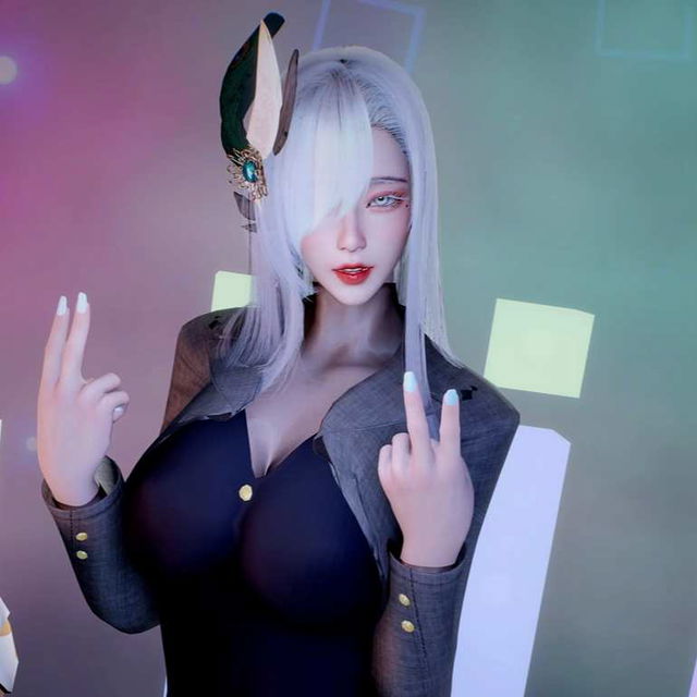 【VAM HMV】申鹤大战丘丘人 4K60FPS