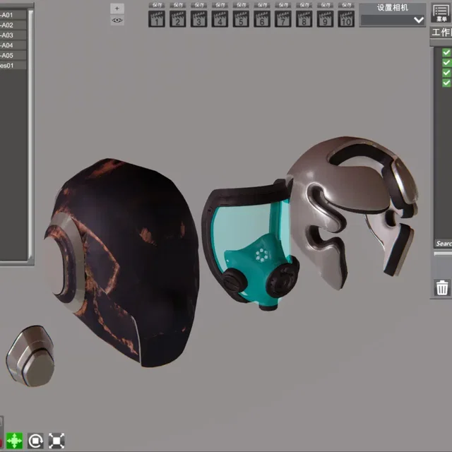 HS2 MOD MASK(1-3)