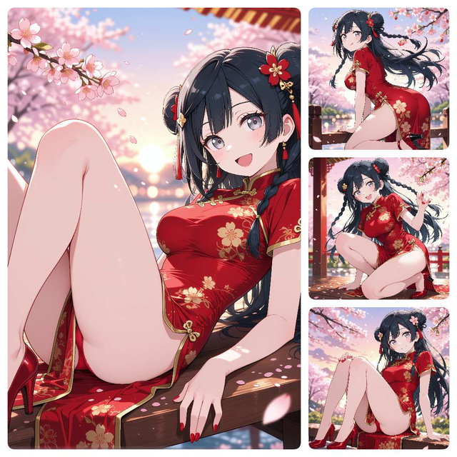 Yuki Setsuna - Chinese Dress