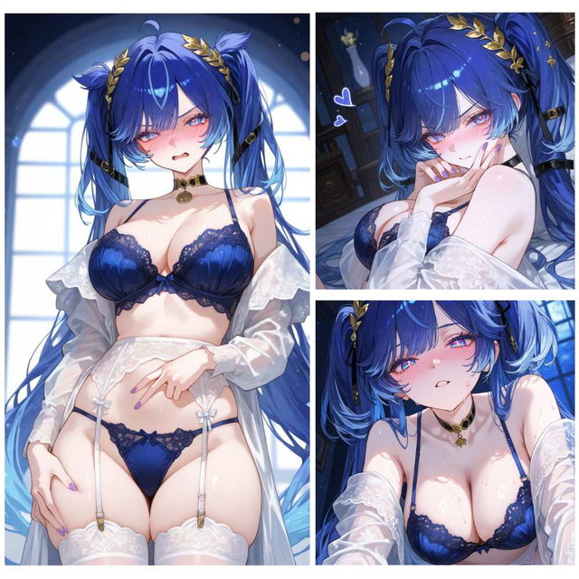  Iuno (Wuthering Waves) – Seductive Lingerie 【50 pics in ZIP】