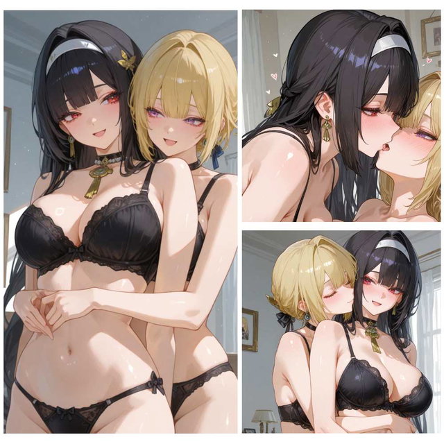 Astra Yao × Evelyn (Zenless Zone Zero) – Soft Yuri Moment 【41 pics in ZIP】