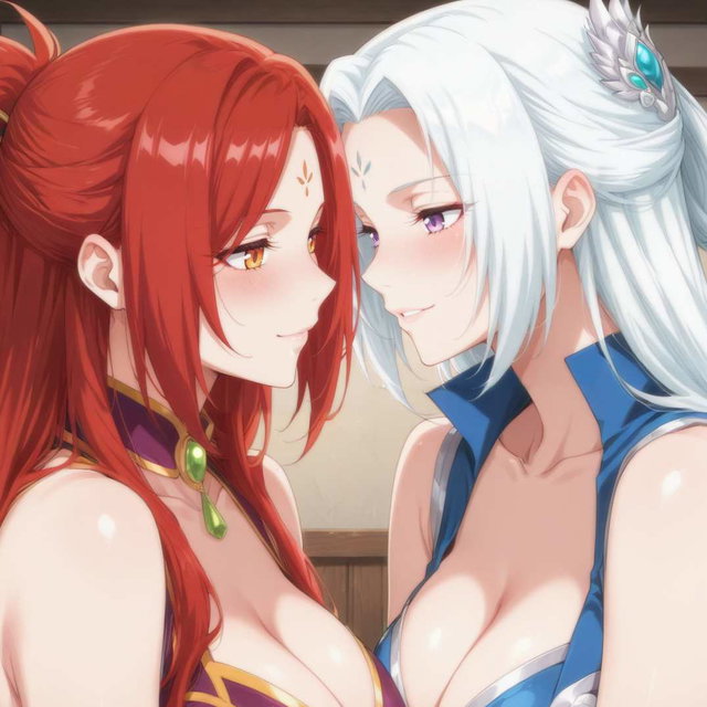 美杜莎与云韵 百合