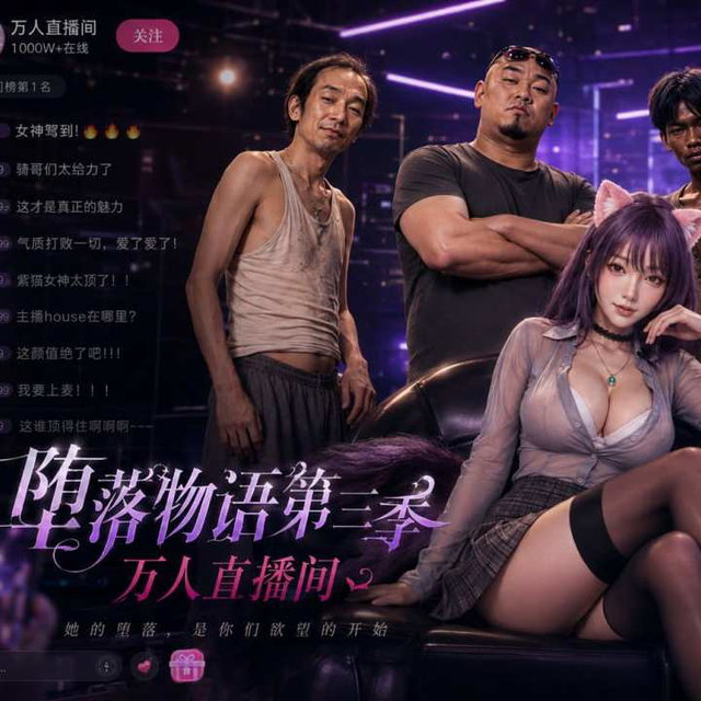 《堕落物语系列之万人直播间》第七集
