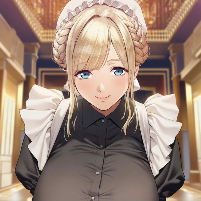 金髪碧眼メイド