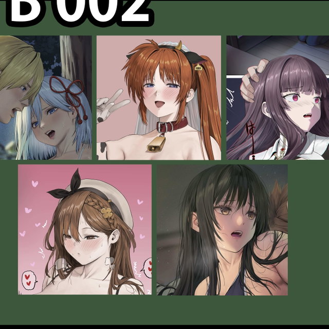 B002 asahi, nanoha, ivana, ryza, kotegawa