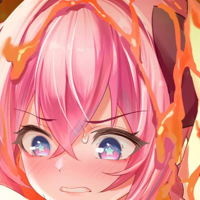 和火山怪兽搏斗的魔法少女真白