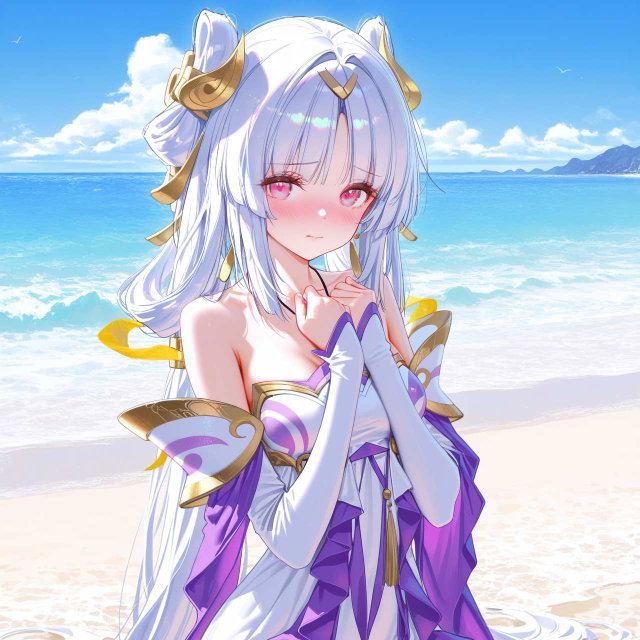 嫦娥 海边战败CG 195P